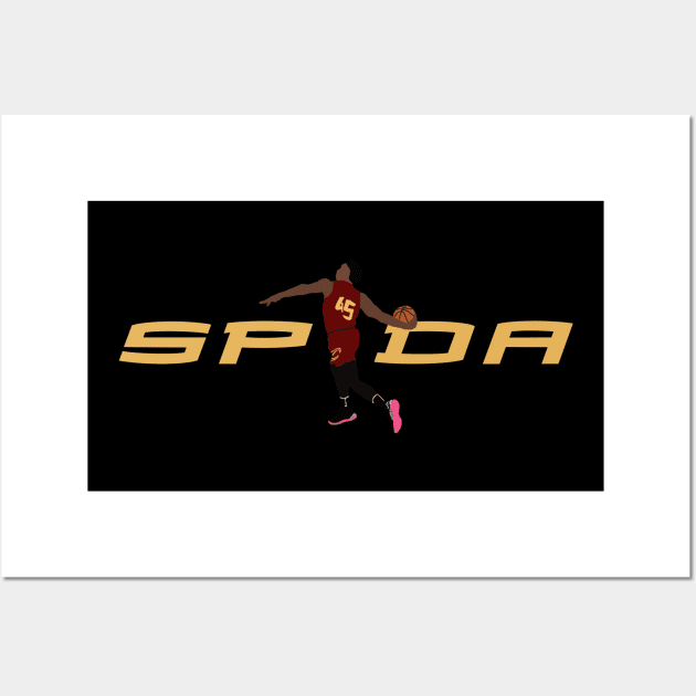 Donovan Mitchell - "Spida" Cavs Wall Art by SportCulture